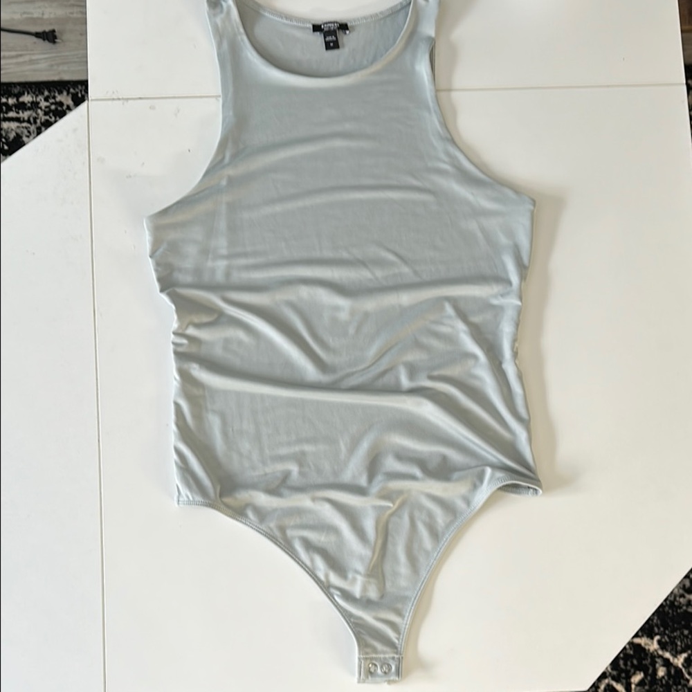Express Light Gray Bodysuit